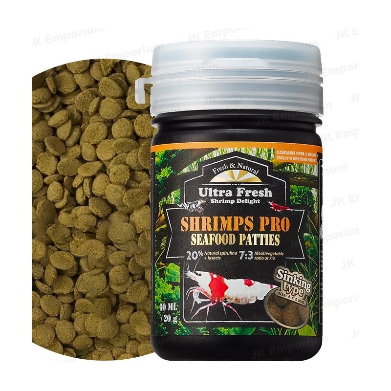 AZOO SHRIMPS PRO PATTIES 20GR.
