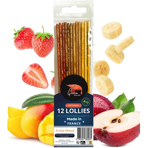 LOLLIES CAMARÕES - FRUTAS 12UND