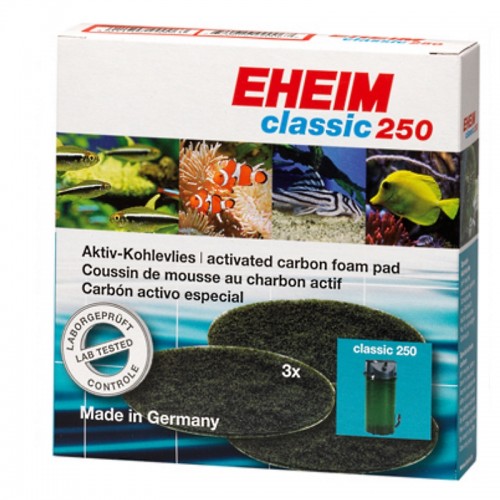 Pack esponjas carvão activo -  EHEIM 250 2213