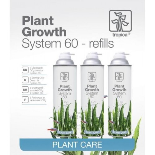 Plant Growth System 60 recargas Co2