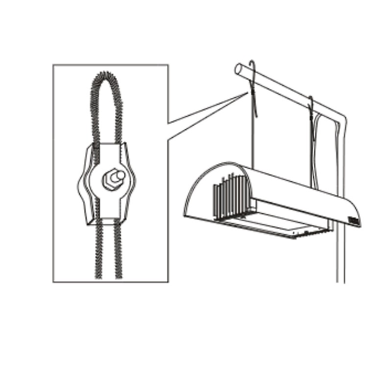 WIRE CLAMP FOR SOLAR 2 pcs