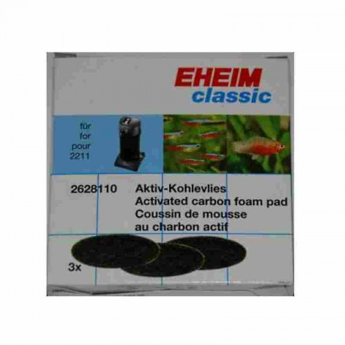 Pack esponjas carvão activo - EHEIM 150 2211