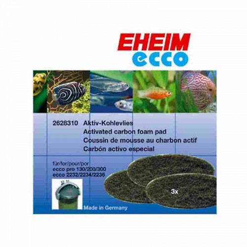 Pack esponjas carvão activo - EHEIM ECCO PRO