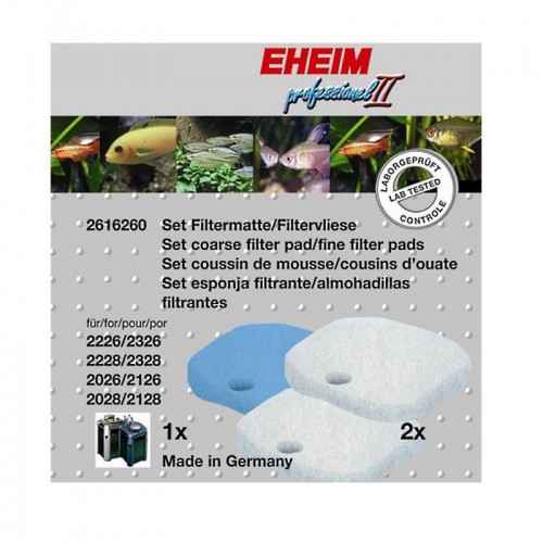 Pack de esponjas filtrantes - EHEIM Professionel 2/Experience
