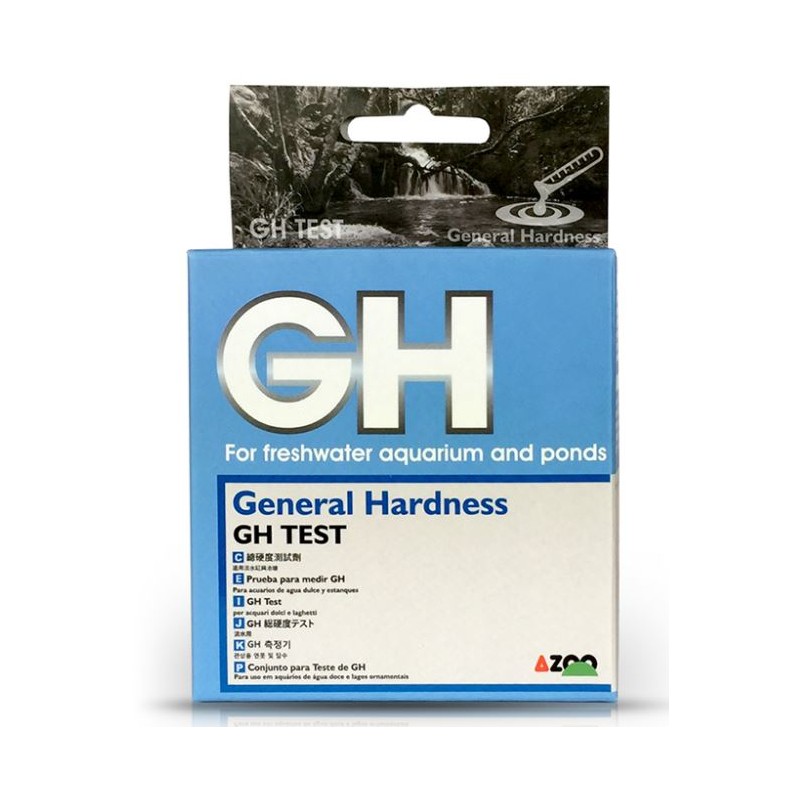 GH test kit (medidor dureza total GH en agua dulce).