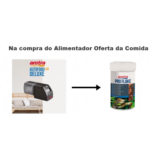 Promoção Amtra autofood deluxe lcd