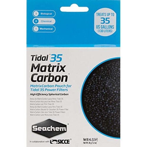 SEACHEM Recarga Matrix Carbon para filtro Tidal 35 (90ml)