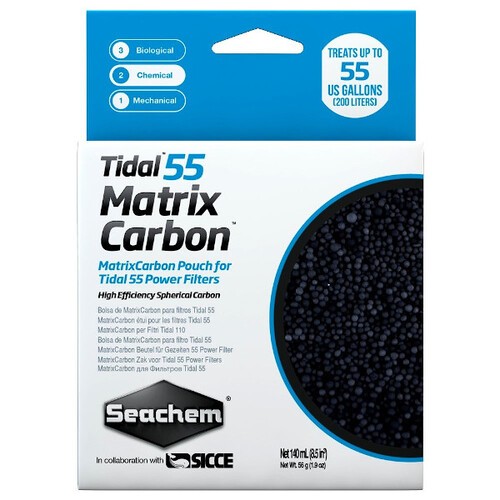 SEACHEM Recarga Matrix Carbon para filtro Tidal 55 (140ml)